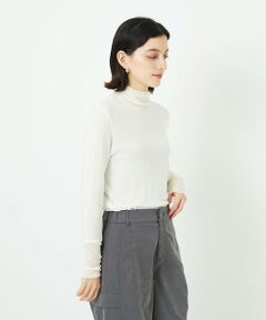 Maison de CINQ / メゾン ドゥ サンク カットソー | カシミヤハイネックチュールカットソー