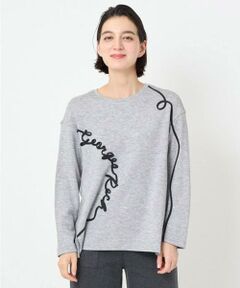 Maison de CINQ / メゾン ドゥ サンク カットソー | ロゴポンチジャージープルオーバー