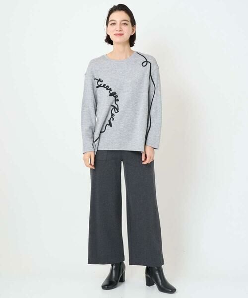 Maison de CINQ / メゾン ドゥ サンク カットソー | ロゴポンチジャージープルオーバー | 詳細15