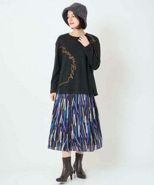 Maison de CINQ / メゾン ドゥ サンク カットソー | ロゴポンチジャージープルオーバー | 詳細18