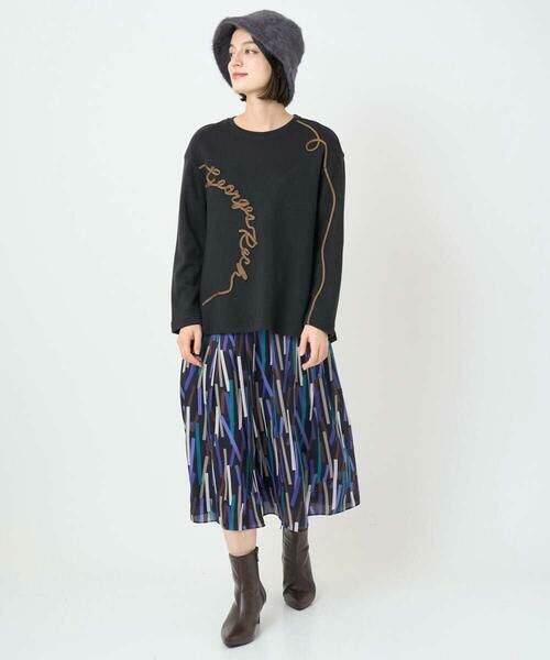 Maison de CINQ / メゾン ドゥ サンク カットソー | ロゴポンチジャージープルオーバー | 詳細20