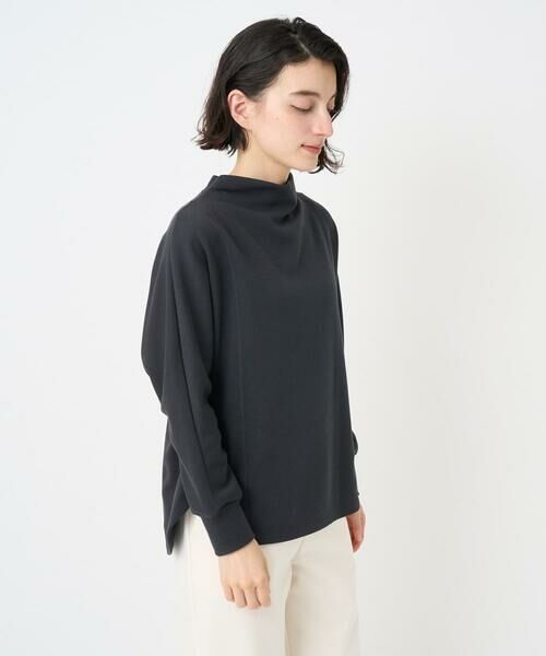 Maison de CINQ / メゾン ドゥ サンク カットソー | [セットアップ対応]ボトルネックドルマンスリーブジャージーカットソー | 詳細1