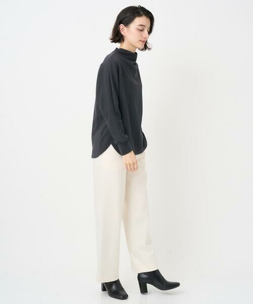 Maison de CINQ / メゾン ドゥ サンク カットソー | [セットアップ対応]ボトルネックドルマンスリーブジャージーカットソー | 詳細11