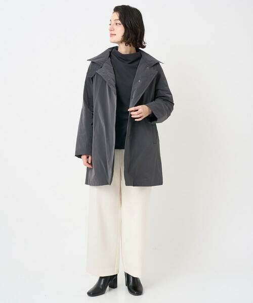 Maison de CINQ / メゾン ドゥ サンク カットソー | [セットアップ対応]ボトルネックドルマンスリーブジャージーカットソー | 詳細12