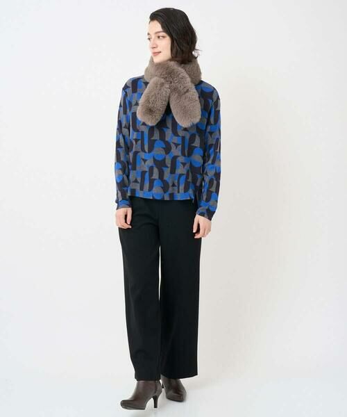 Maison de CINQ / メゾン ドゥ サンク カットソー | [日本製]起毛ジャガードハイネックプルオーバー | 詳細17