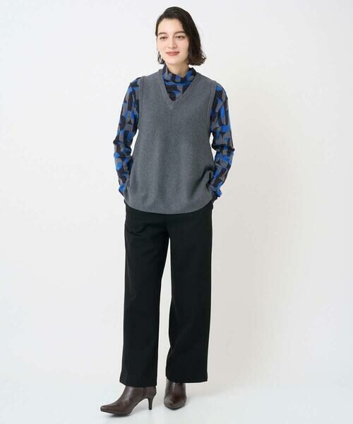 Maison de CINQ / メゾン ドゥ サンク カットソー | [日本製]起毛ジャガードハイネックプルオーバー | 詳細18