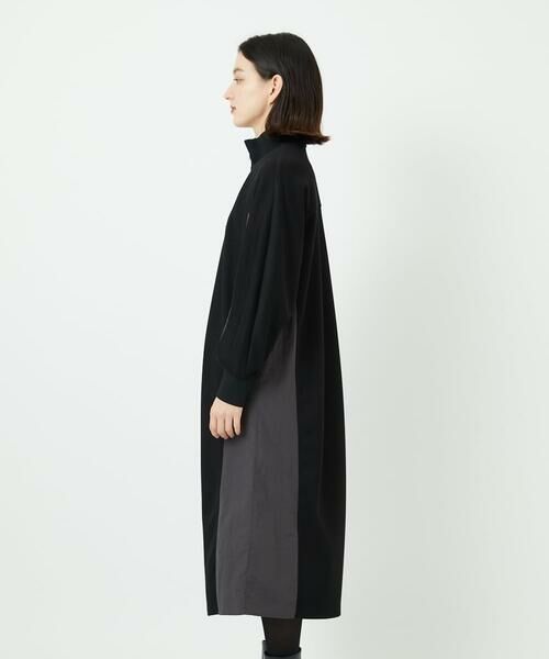 Maison de CINQ / メゾン ドゥ サンク ロング・マキシ丈ワンピース | ダンボールタフタドッキングワンピース | 詳細3