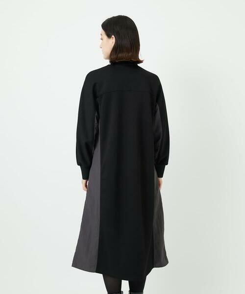 Maison de CINQ / メゾン ドゥ サンク ロング・マキシ丈ワンピース | ダンボールタフタドッキングワンピース | 詳細4