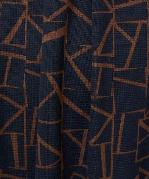 Maison de CINQ / メゾン ドゥ サンク ロング・マキシ丈ワンピース | [日本製]ダブルフェイスロゴワンピース | 詳細10