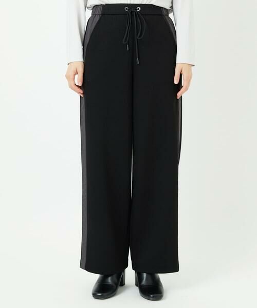 Maison de CINQ / メゾン ドゥ サンク チノ・ワークパンツ | ストレッチダンボールストレートワイドパンツ | 詳細13