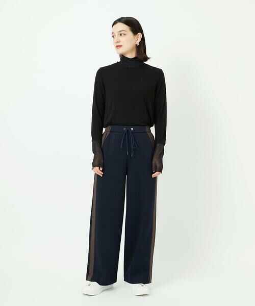 Maison de CINQ / メゾン ドゥ サンク チノ・ワークパンツ | ストレッチダンボールストレートワイドパンツ | 詳細21