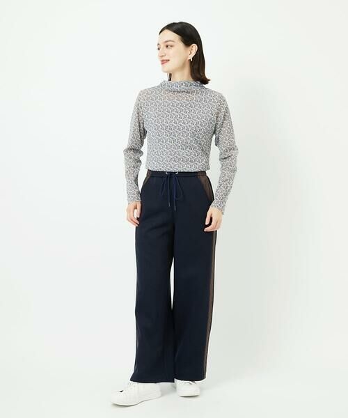 Maison de CINQ / メゾン ドゥ サンク チノ・ワークパンツ | ストレッチダンボールストレートワイドパンツ | 詳細25