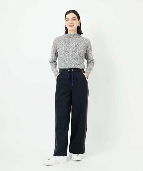 Maison de CINQ / メゾン ドゥ サンク チノ・ワークパンツ | ストレッチダンボールストレートワイドパンツ | 詳細26