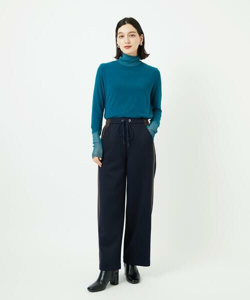 Maison de CINQ / メゾン ドゥ サンク チノ・ワークパンツ | ストレッチダンボールストレートワイドパンツ | 詳細30