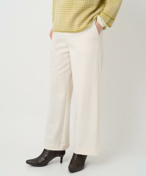 Maison de CINQ / メゾン ドゥ サンク チノ・ワークパンツ | [日本製]ウーリッチ両面起毛ストレートパンツ | 詳細2