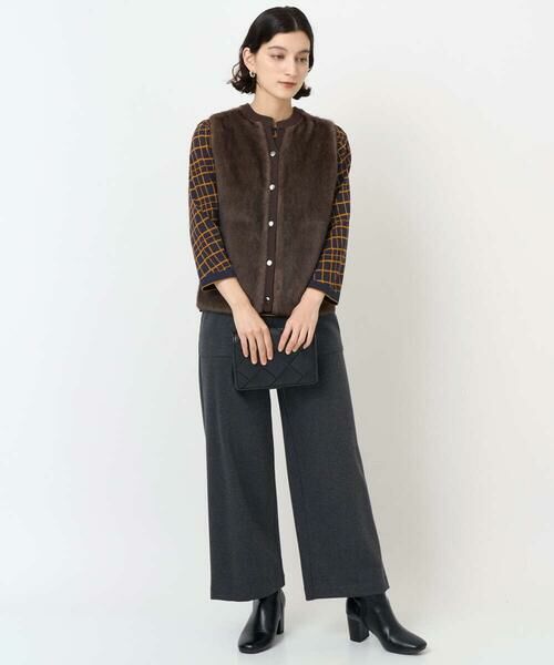 Maison de CINQ / メゾン ドゥ サンク チノ・ワークパンツ | [定番人気/日本製]デュアルウォームロングパンツ | 詳細25