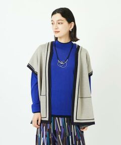 Maison de CINQ / メゾン ドゥ サンク その他トップス | ダブルジャカードニットポンチョ