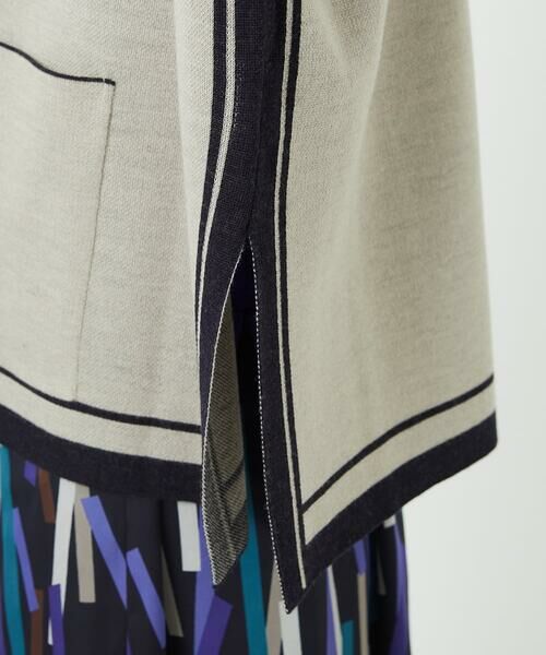 Maison de CINQ / メゾン ドゥ サンク その他トップス | ダブルジャカードニットポンチョ | 詳細11