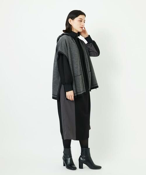 Maison de CINQ / メゾン ドゥ サンク その他トップス | ダブルジャカードニットポンチョ | 詳細16