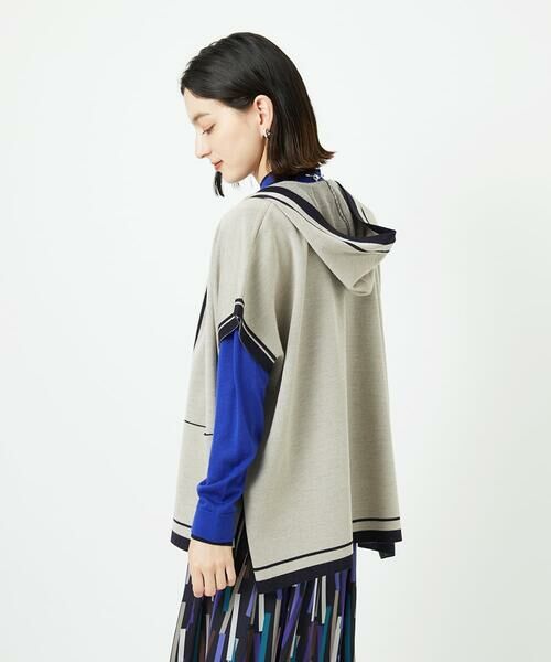 Maison de CINQ / メゾン ドゥ サンク その他トップス | ダブルジャカードニットポンチョ | 詳細3