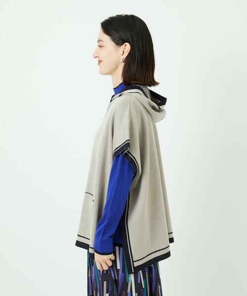 Maison de CINQ / メゾン ドゥ サンク その他トップス | ダブルジャカードニットポンチョ | 詳細6