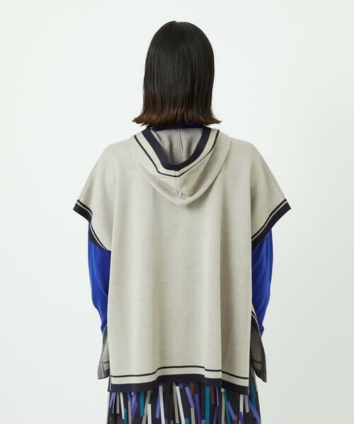 Maison de CINQ / メゾン ドゥ サンク その他トップス | ダブルジャカードニットポンチョ | 詳細7