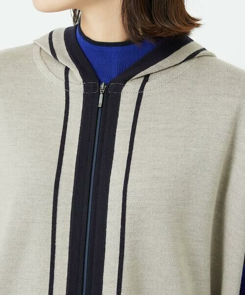 Maison de CINQ / メゾン ドゥ サンク その他トップス | ダブルジャカードニットポンチョ | 詳細8