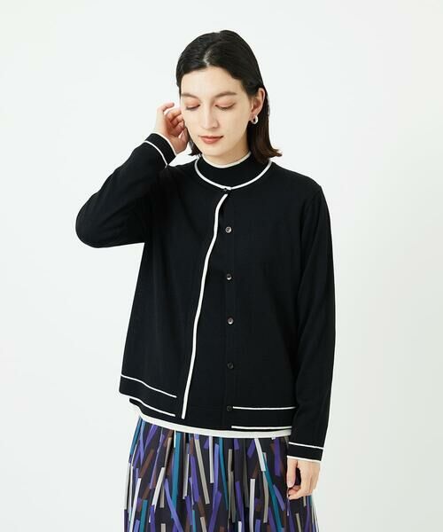 Maison de CINQ / メゾン ドゥ サンク カーディガン・ボレロ | [アンサンブル対応]ウォッシャブルウールカーディガン | 詳細1