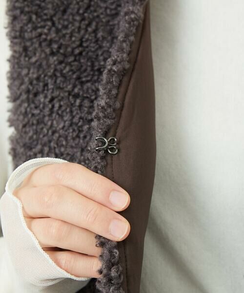 Maison de CINQ / メゾン ドゥ サンク ベスト | ボアニットコンビベスト | 詳細11