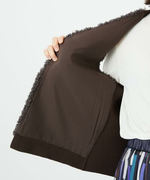 Maison de CINQ / メゾン ドゥ サンク ベスト | ボアニットコンビベスト | 詳細12