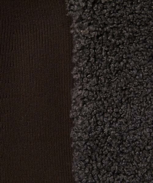 Maison de CINQ / メゾン ドゥ サンク ベスト | ボアニットコンビベスト | 詳細13