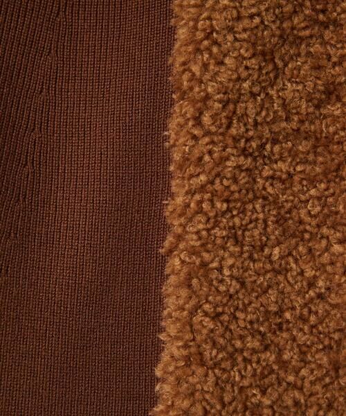 Maison de CINQ / メゾン ドゥ サンク ベスト | ボアニットコンビベスト | 詳細14