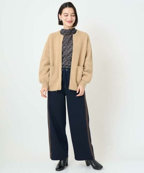 Maison de CINQ / メゾン ドゥ サンク カーディガン・ボレロ | フェザーヤーンリバーカーディガン | 詳細16