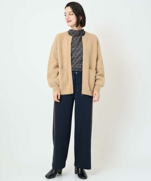 Maison de CINQ / メゾン ドゥ サンク カーディガン・ボレロ | フェザーヤーンリバーカーディガン | 詳細17