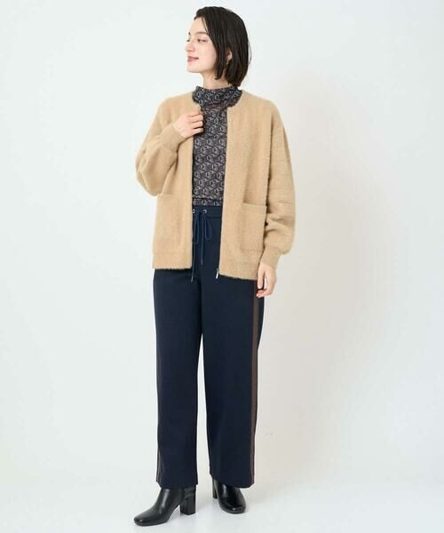 Maison de CINQ / メゾン ドゥ サンク カーディガン・ボレロ | フェザーヤーンリバーカーディガン | 詳細18