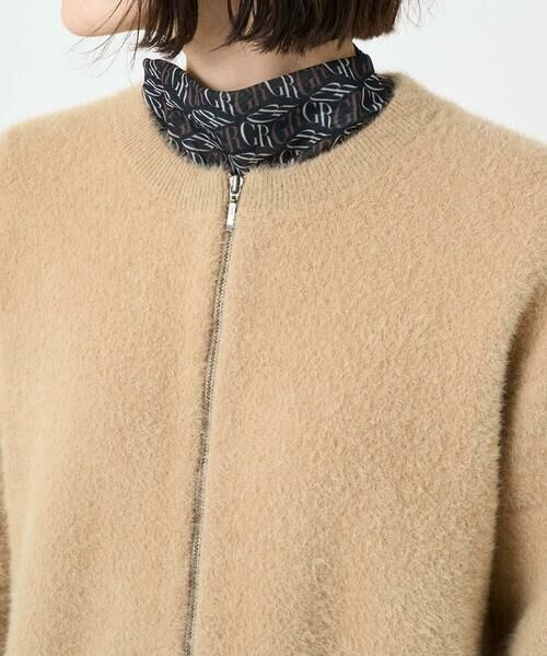 Maison de CINQ / メゾン ドゥ サンク カーディガン・ボレロ | フェザーヤーンリバーカーディガン | 詳細7