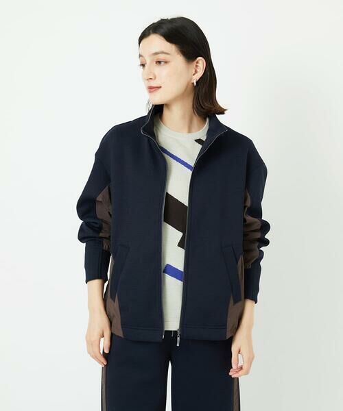 Maison de CINQ / メゾン ドゥ サンク その他アウター | スタンドカラーダンボールブルゾン（ネイビー）