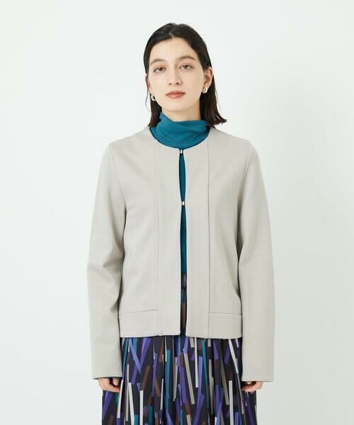 Maison de CINQ / メゾン ドゥ サンク セットアップ | [定番人気/日本製]デュアルウォームジャージジャケット | 詳細3