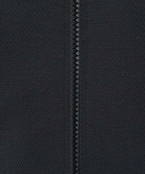 Maison de CINQ / メゾン ドゥ サンク ノーカラージャケット | [セットアップ対応]ノーカラージャージージップ羽織 | 詳細15