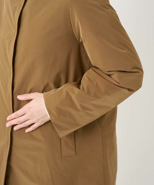 Maison de CINQ / メゾン ドゥ サンク ダウンジャケット・ベスト | ステッチレスステンカラーミドルダウンコート | 詳細11