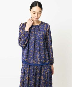 Maison de CINQ / メゾン ドゥ サンク シャツ・ブラウス | [セットアップ対応]フラワーオパールプリントブラウス