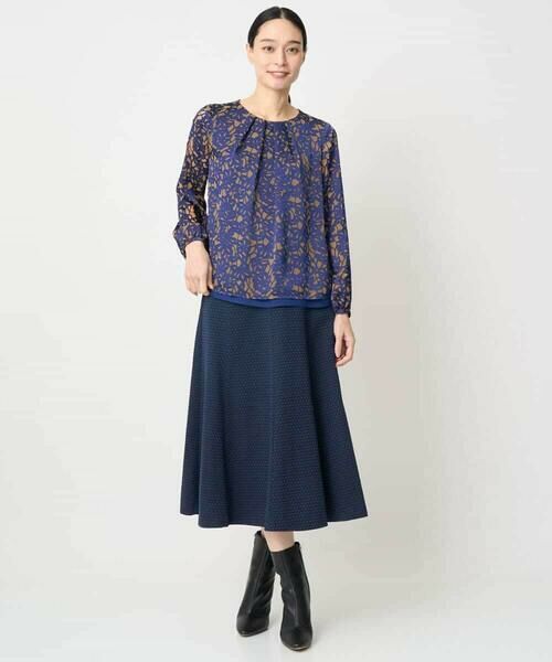 Maison de CINQ / メゾン ドゥ サンク シャツ・ブラウス | [セットアップ対応]フラワーオパールプリントブラウス | 詳細10