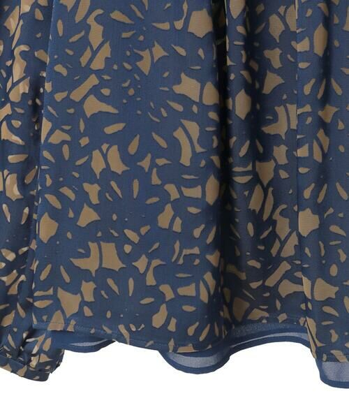 Maison de CINQ / メゾン ドゥ サンク シャツ・ブラウス | [セットアップ対応]フラワーオパールプリントブラウス | 詳細26