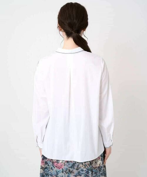 Maison de CINQ / メゾン ドゥ サンク シャツ・ブラウス | 刺繍デザイン長袖ブラウス | 詳細12