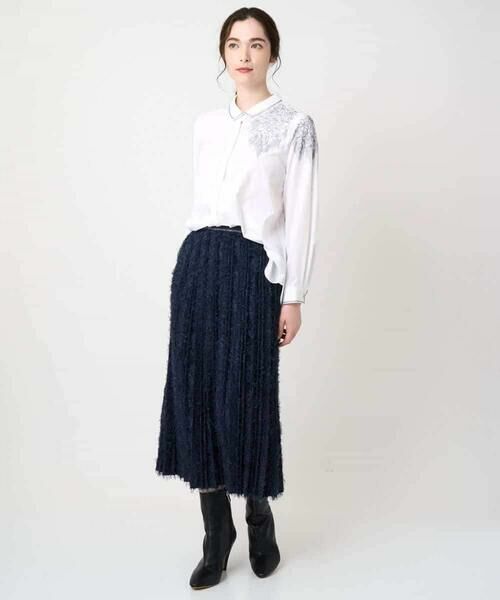 Maison de CINQ / メゾン ドゥ サンク シャツ・ブラウス | 刺繍デザイン長袖ブラウス | 詳細20