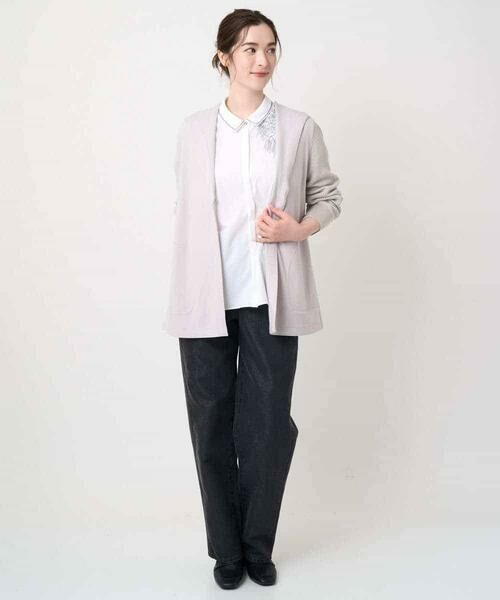 Maison de CINQ / メゾン ドゥ サンク シャツ・ブラウス | 刺繍デザイン長袖ブラウス | 詳細27