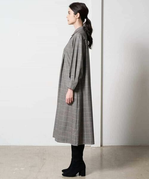 Maison de CINQ / メゾン ドゥ サンク ロング・マキシ丈ワンピース | グレンチェックワンピース | 詳細17