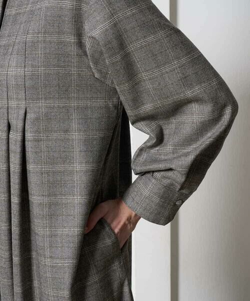 Maison de CINQ / メゾン ドゥ サンク ロング・マキシ丈ワンピース | グレンチェックワンピース | 詳細20