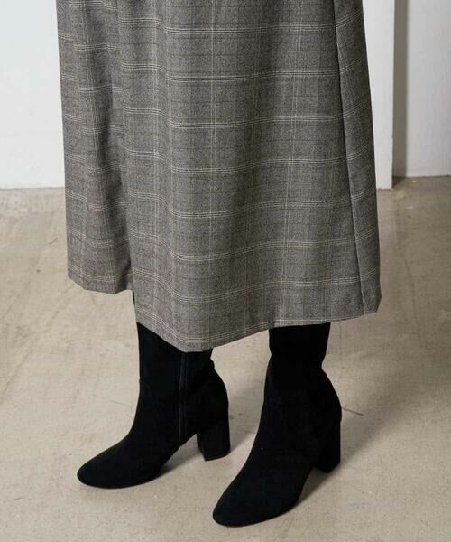 Maison de CINQ / メゾン ドゥ サンク ロング・マキシ丈ワンピース | グレンチェックワンピース | 詳細22