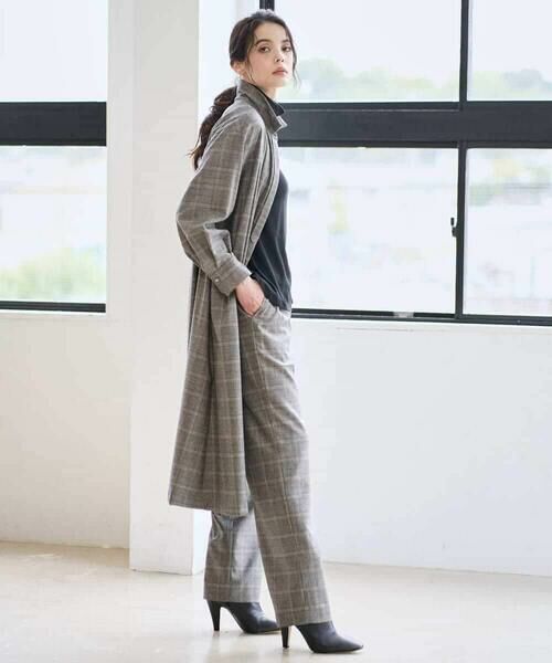 Maison de CINQ / メゾン ドゥ サンク ロング・マキシ丈ワンピース | グレンチェックワンピース | 詳細29